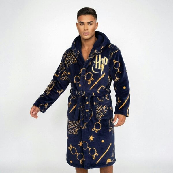 Harry Potter Blue and Gold Bathrobe