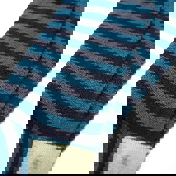 Jemsox Breton Stripe Organic Cotton Mens Socks | Comfort Fit & Breathable Style