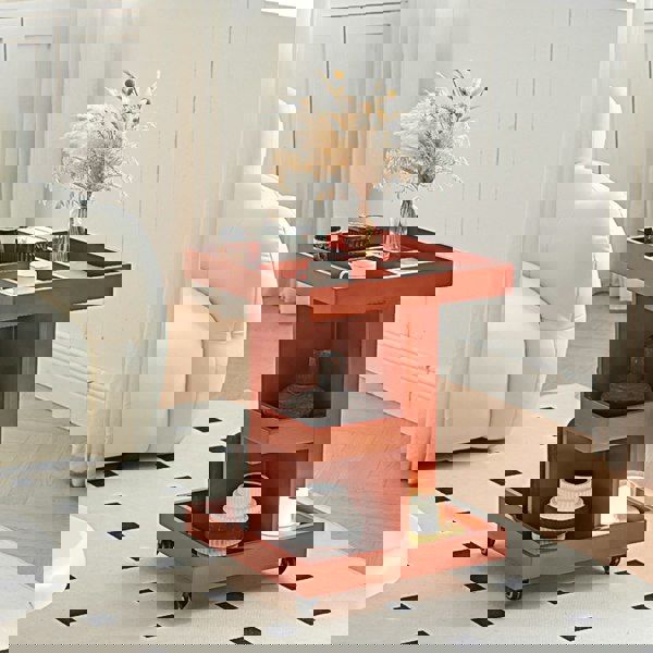 Cassandra Narrow Side Table, Black-Weilai Concept-Weilai Concept