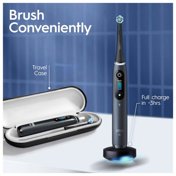 Oral-B iO 8 Electric Toothbrush - Black