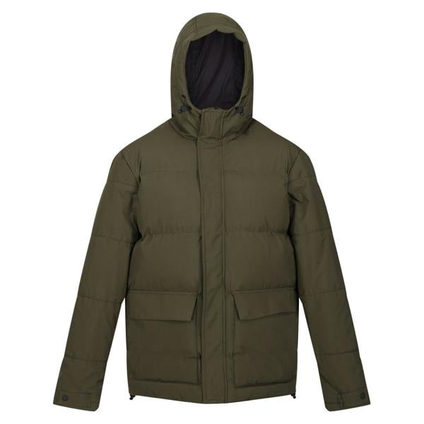 Regatta Mens Falkner Padded Jacket - Dark Khaki - 