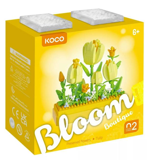 Nova Bloom Building Blocks Tulip Garden