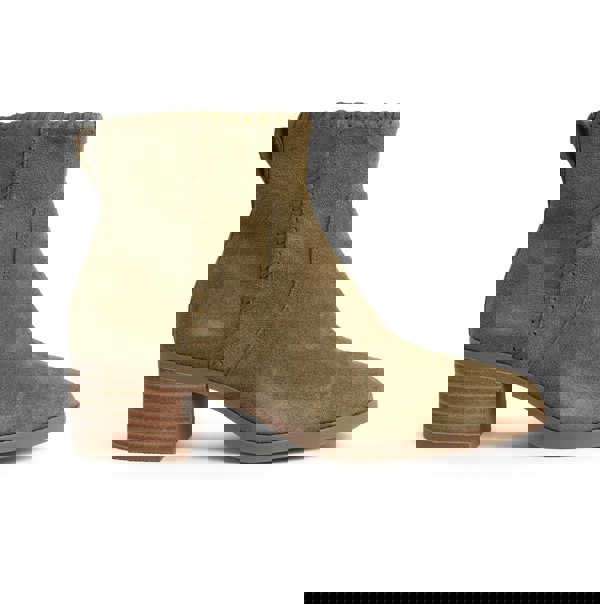 TOMS DELILAH Womens Ankle Boots Olive