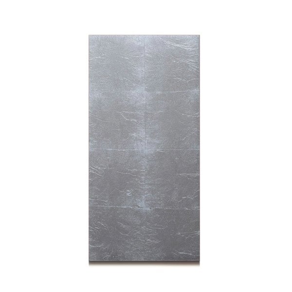 Silver Leaf Matte Chic Double Coaster Silver - Posh Trading Company  - Interior furnishings london