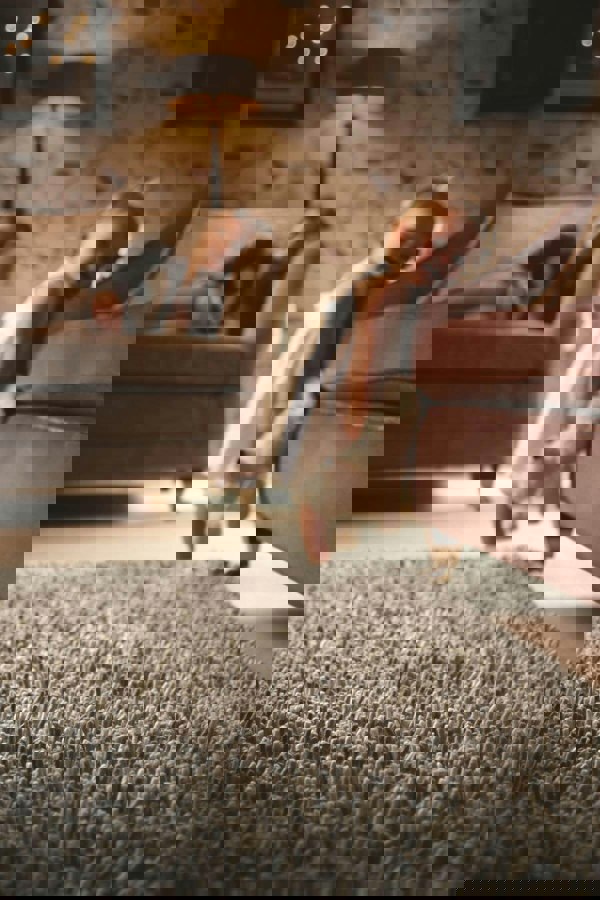 Imperial Mid Grey Mix Shaggy Wool Rug | Timeless Elegance