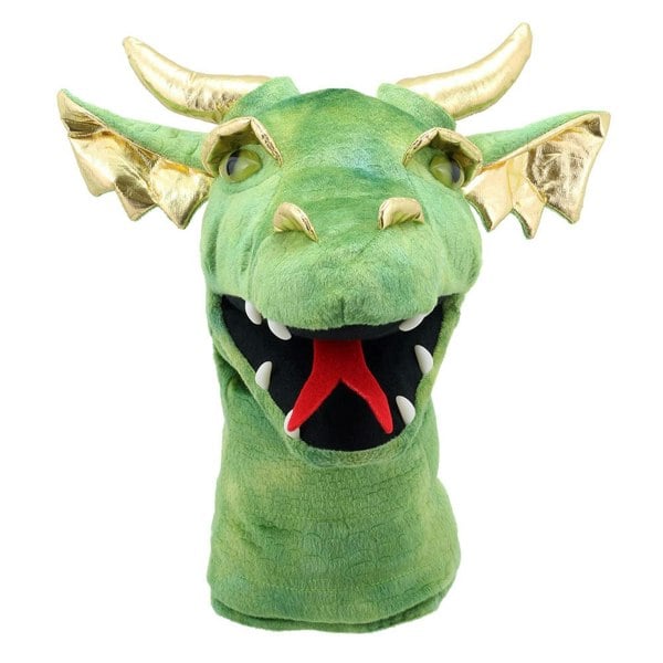 The Puppet Company Large Dragon Heads - Dragon (Green)