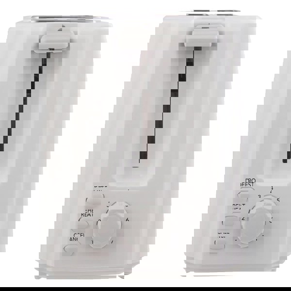 igenix 2 Slice Toaster, Defrost & Reheat Function, White