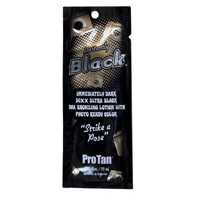 Pro Tan Instantly Black 22ml Tan Accelerator Sachet