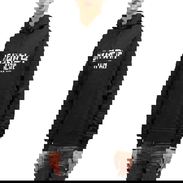 Dsquared2 Cool Fit Hoodie Black White Print S