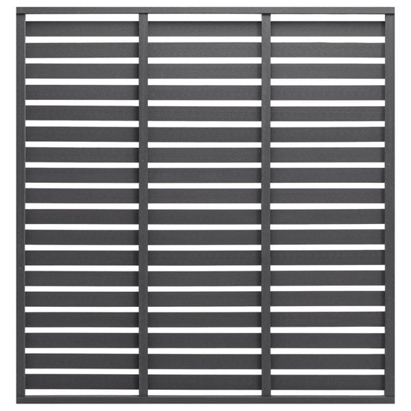 Berkfield Fence Panel WPC 180x180 cm Grey