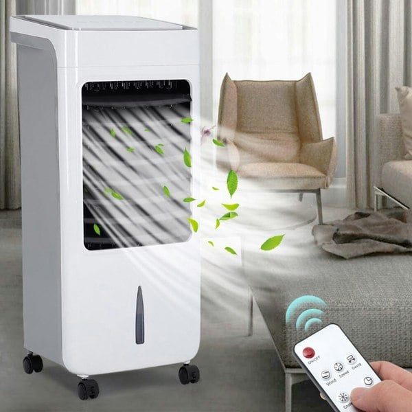69cm H 6L Multifunctional Anion Air Conditioner 80W Cooling Power Portable Air Conditioners Living and Home