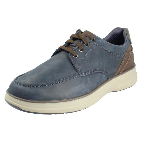 Clarks Mens Clarks Casual Moc Toe Shoes Mullan Moc