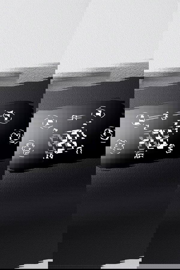 Living and Home 16L Car Fridge 45W Car Mini Fridge Car Refrigerator Portable Camping Fridge Freezer with Display Screen Black