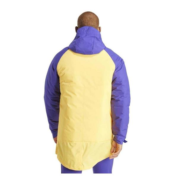Adidas Mens Condivo 23 Real Madrid CF Parka - Yellow/Purple - 