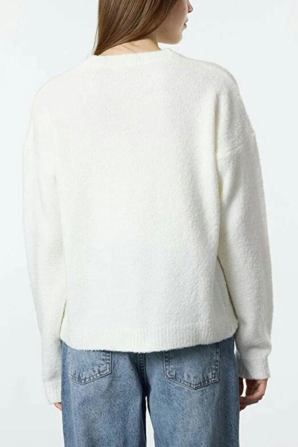 WOVCOR Soft Textured Knit Sweater