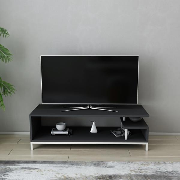 Decorotika Reilly Modern Tv Stand TV Cabinet for TV's up to 55"