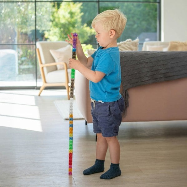 tickit Translucent Colour Linking Cubes