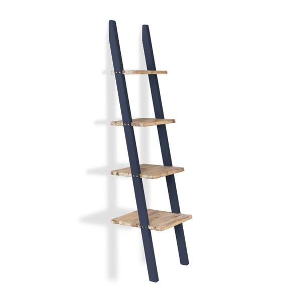 Statement Furniture Florence Ladder Shelf Wooden Shelving Unit Lean-Up Shelf