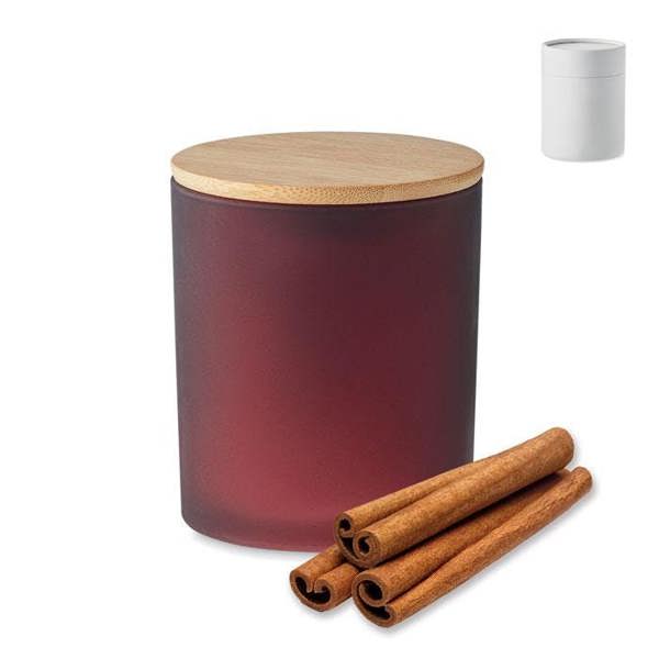 MidOcean Keops Plant-Based Scented Candle - Burgundy - 