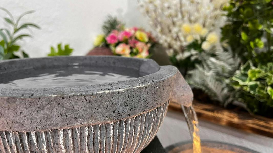 Tranquillity Water Features Mirage Cascade Contemporary Water Feature