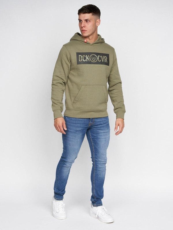 Duck and Cover Quantour Hoodie - Olive