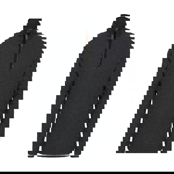 Mountain Warehouse Mens Beta Contrast Zip Top - Charcoal