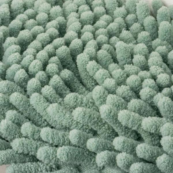 JVL Extendable Chenille Mop With 2 Replacement Heads - Green