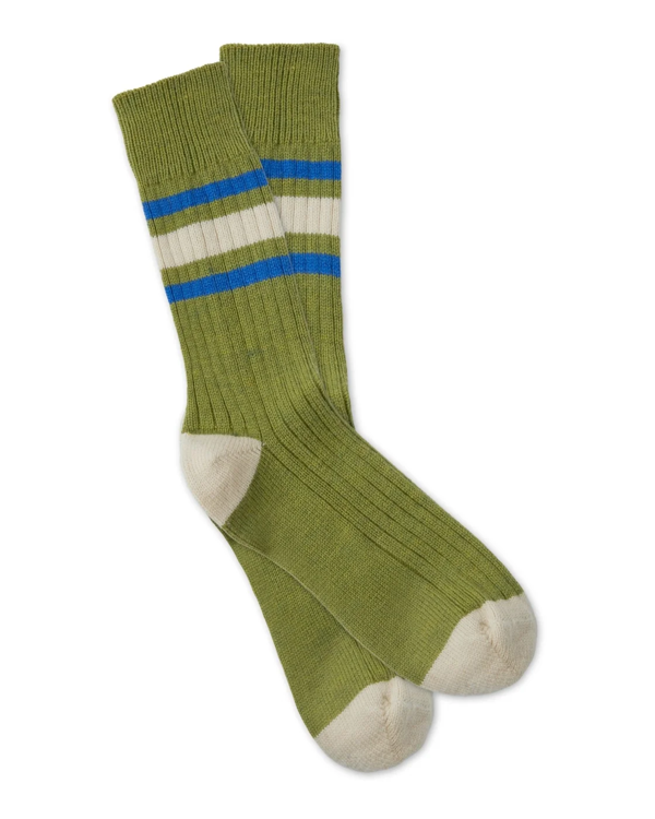 Peregrine Merino Wool Park Socks - campo