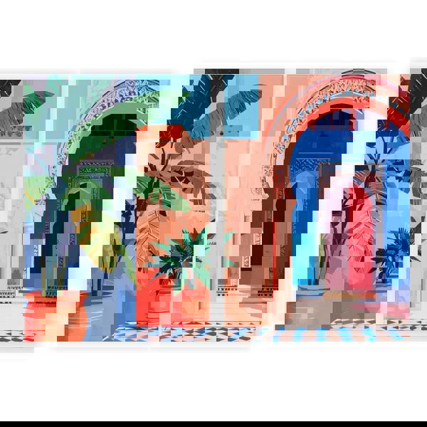 Hallway Wall Decor | Set of 2 Moroccan Inspired Wall art Prints