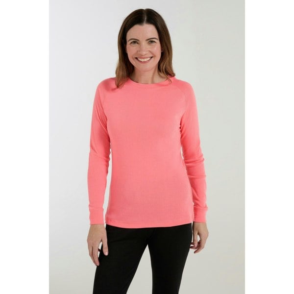 Mountain Warehouse Womens Talus Long-Sleeved Top - Berry