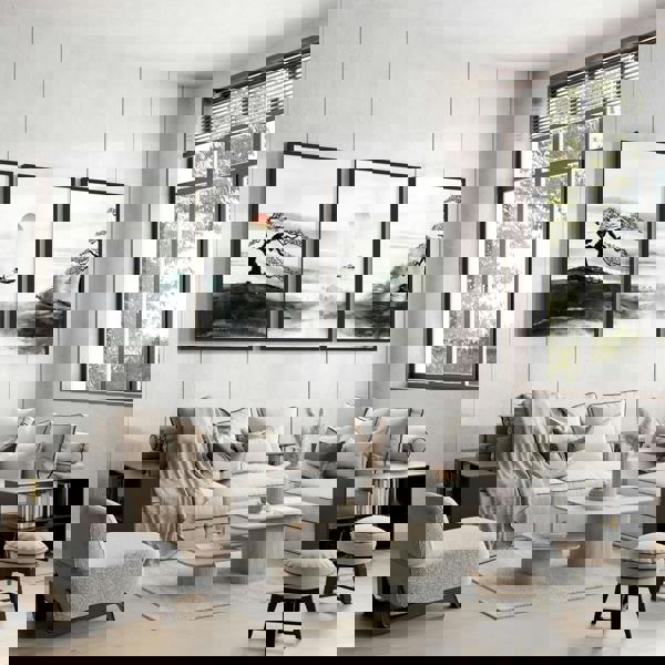 Living Room Modern Wall Art | Set of 3 wall art prints