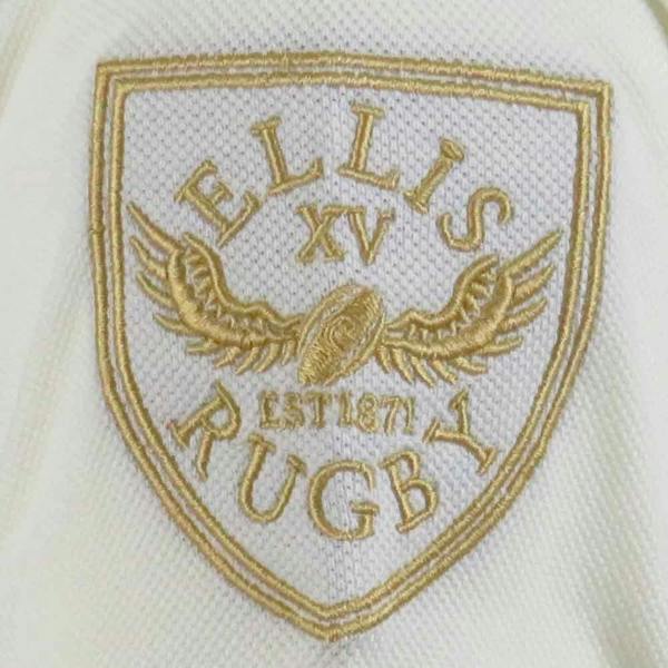 Retro France Rugby Shirt Polo Ellis Rugby Crest