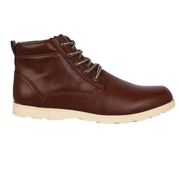 Lee Cooper Mens Deans Hiking Boots - Brown - 