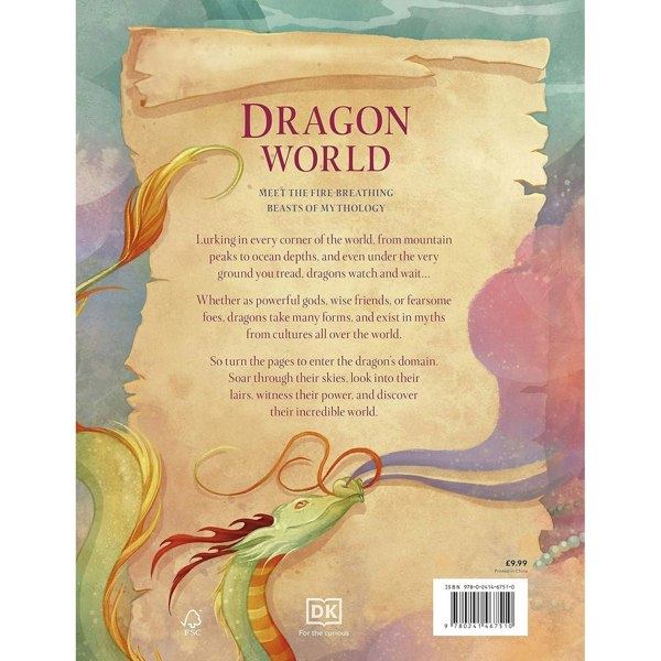 Dragon World (Mythical Worlds) by Tamara Macfarlane 9780241467510