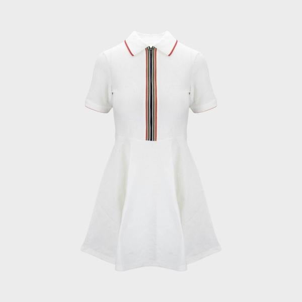 Burberry Keiley Polo Dress White