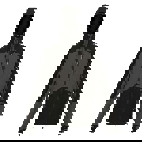 Regatta Professional Mens Stretch 3 Layer Soft Shell Jacket - Slate Grey/Black