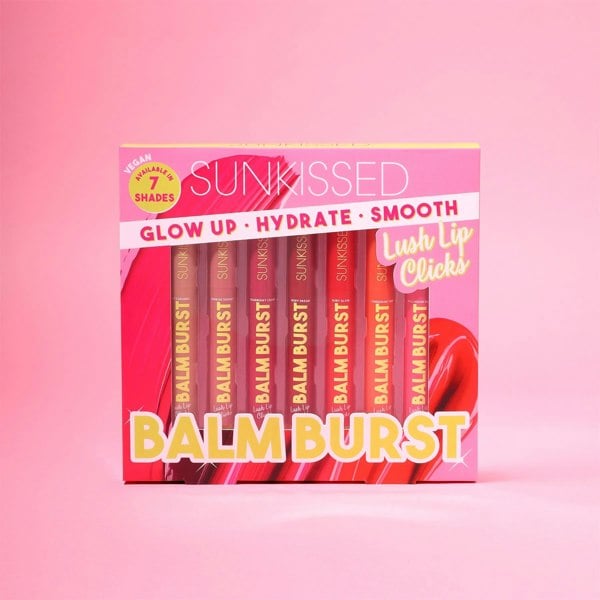 Sunkissed Balm Burst Lush Lip Clicks Gift Set 7 Pack
