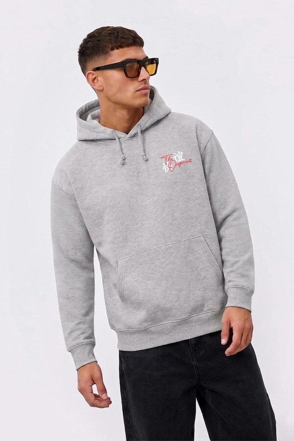 London Attitude Relaxed Fit Tokyo Japan Graphic Hoodie