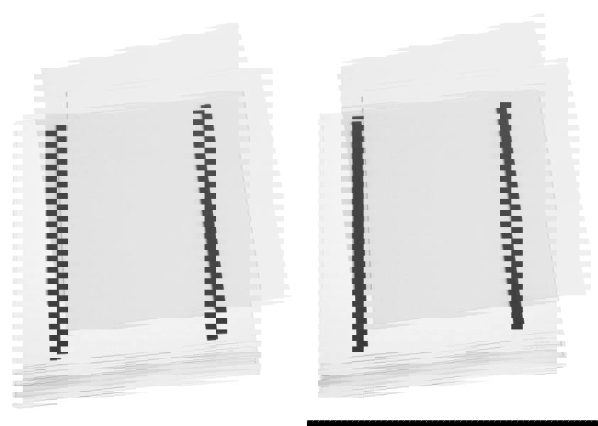 Durable Water Resistant UV Anti-Reflective Magnetic Pockets | 5 Pack | A4 Clear