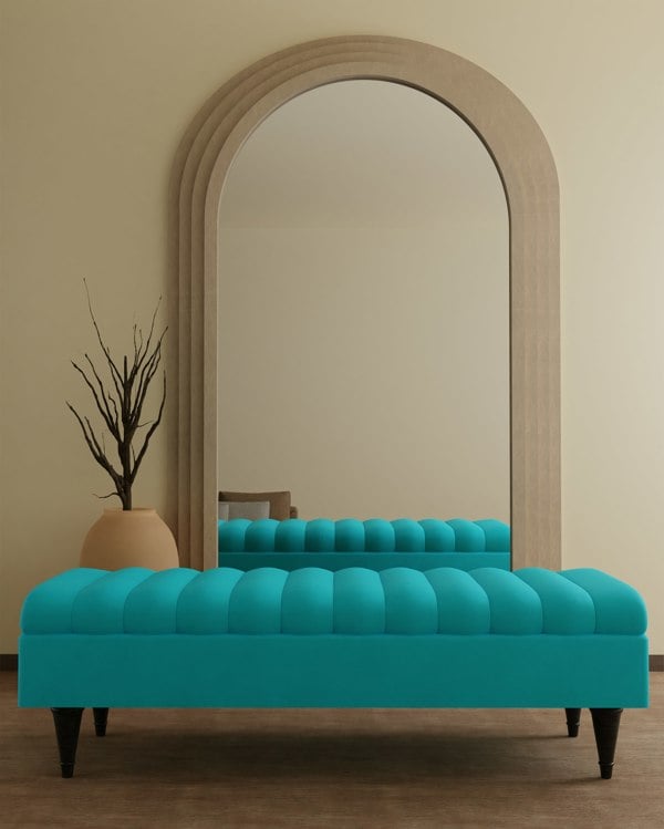 ISTOOLS Romo Panel Ottoman Bench Seat – Stylish Coffee Table & Comfortable Seating for Living Rooms UK