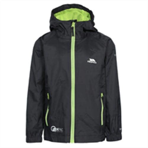 Kids Trespass Qikpac Waterproof Jacket Boys Girls Raincoat