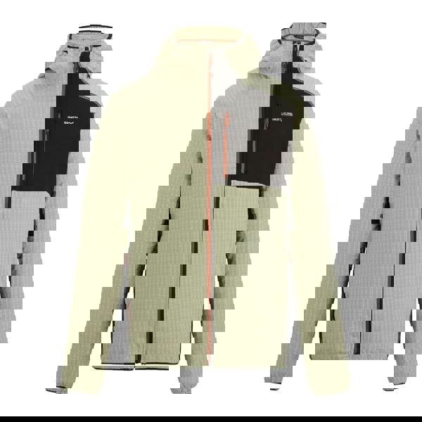 Regatta Mens Alven Full Zip Fleece Jacket - Abbeystone/Black