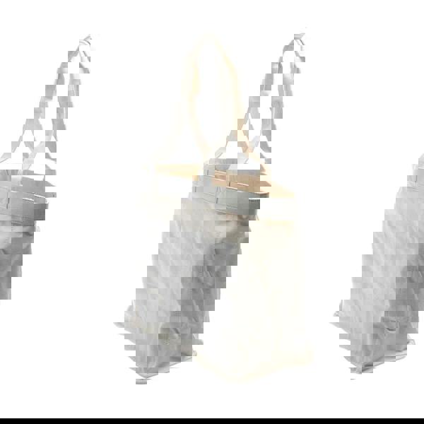 Hugo Becky Canvas Tote Bag - White - 