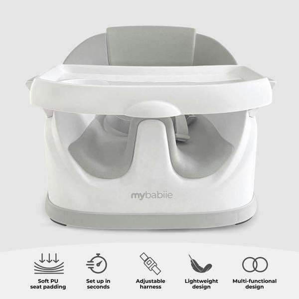 My Babiie MBHCB 2-in-1 Baby Booster Seat - Grey