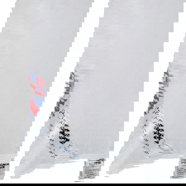 HOMESCAPES Goose Feather and Down Lavender Pillow with Dried Lavender Insert