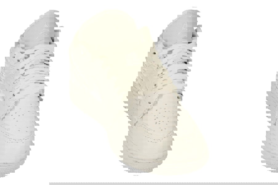 Nike Womens Air Jordan 1 Low Trainers Dv0990  111 - White White White 111 - Photo 3