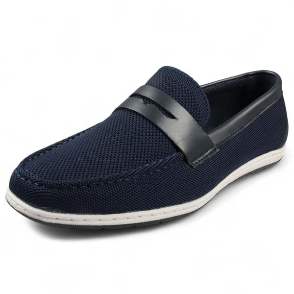 Dolcetto Men’s Breathable Loafers Lightweight Slip-On