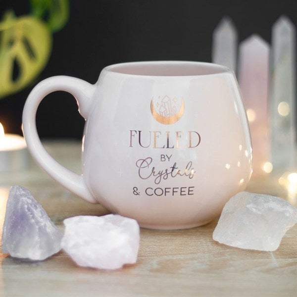 Serano Crystals and Coffee Rounded Mug