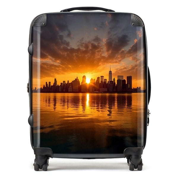 Warren Reed Sunrise In The City Suitcase