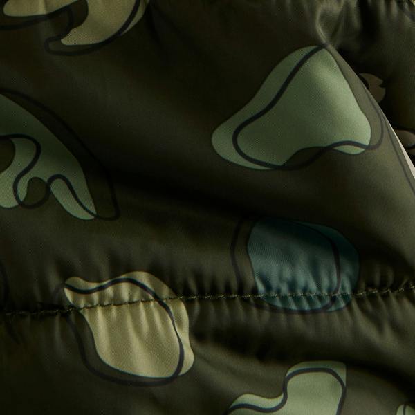 Regatta Childrens/Kids Penrose Splodge Quilted Puddle Suit - Dark Khaki - 